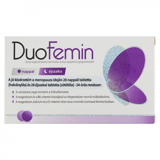 DUOFEMIN ÉTREND-KIEGÉSZÍTŐ TABLETTA - 28+28 DUOFEMIN ÉTREND-KIEGÉSZÍTŐ TABLETTA - 28+28